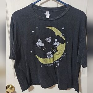 Mickey and Minnie Crop Top